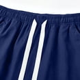 thumbnail image 5 of Guluxicc Men's Athletic Shorts with Pockets Elastic Waist Drawstring Quick Dry Gym Running Shorts for Everyday Wear Summer Casual Outfits, 5 of 8