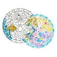thumbnail image 5 of Melissa & Doug Stained Glass Made Easy Activity Kit: Mermaids - 140+ Stickers, 5 of 10