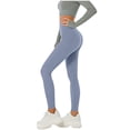 thumbnail image 2 of Pantalones de Yoga Sueltos para Mujeres de Cintura Alta Pantalones de Color Sólido de Longitud Completa Material Elástico Suave para Gimnasio de Baile de Yoga, 2 of 8
