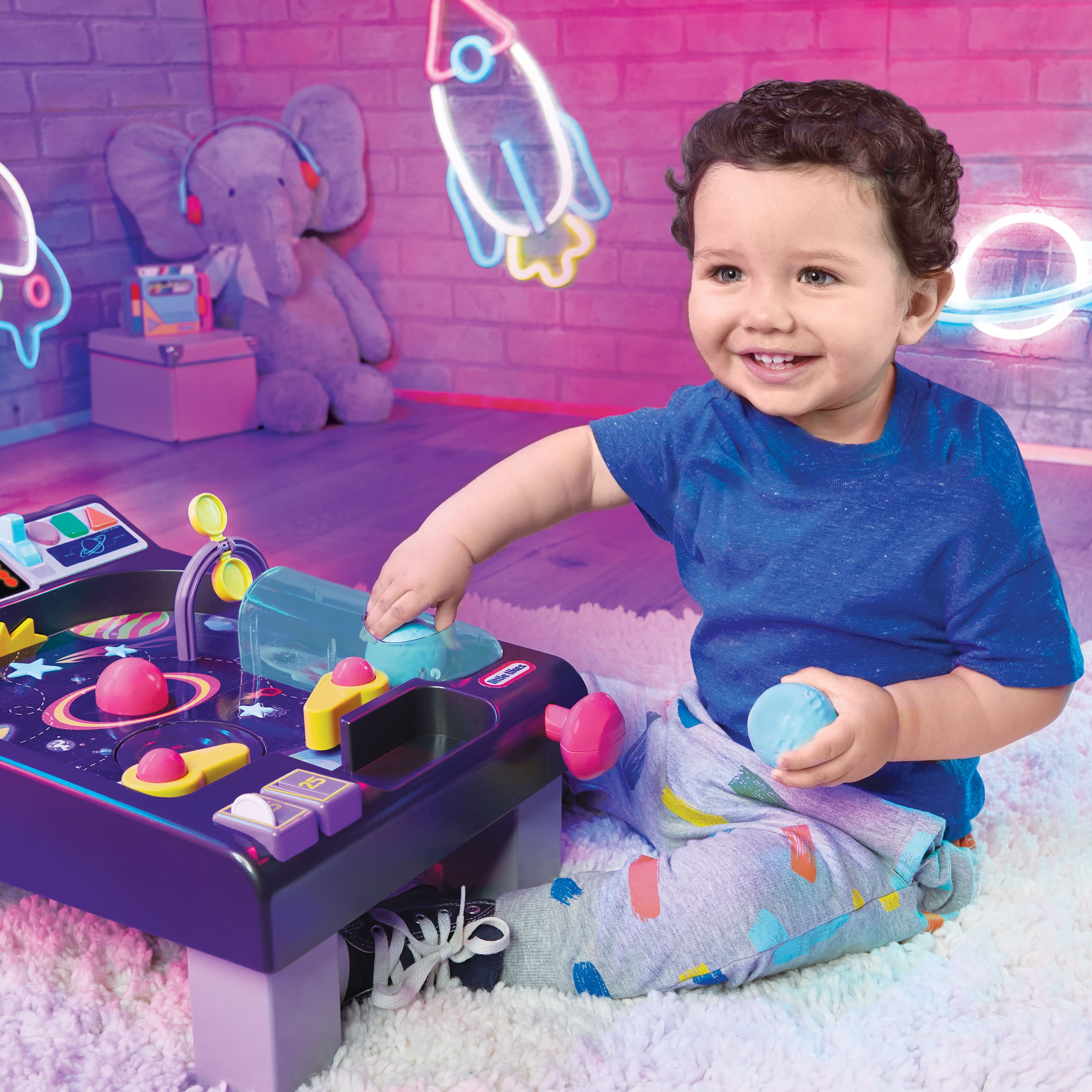 Little Tikes Old School My First Pinball Activity Table, for Toddlers Ages 1+ Years