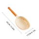 thumbnail image 2 of Colador de cocina grande con mango largo | Colador redondo de silicona para pasta y verduras | Agarre resistente al calor y antideslizante | Incluye 1 cuchara, 2 of 6