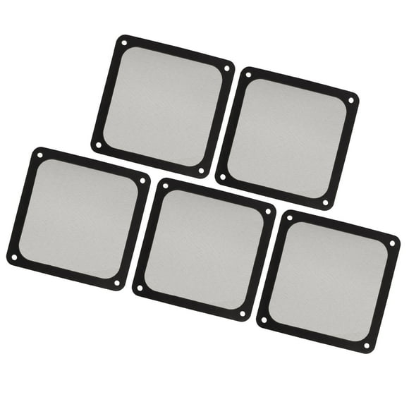 5PCS 120mm Fan Dust Filter, Frame, Fine Aperture, Fluent Airflow, Reserved Screw Holes, Sturdy Nylon Mesh, 120mm, For PC Chassis Power Supply