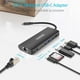 thumbnail image 2 of Adaptador HUB USB C Choetech 6 en 1 para Macbook y Laptops, 2 of 5