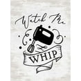 thumbnail image 2 of lettered And lined 12x14 Black Ornate Wood Framed with Double Matting Museum Art Print Titled - Watch Me Whip, 2 of 4