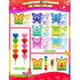 thumbnail image 2 of Juego de tarjetas de San Valentín JoyFiesta con lápices de corazón apilables, 28 unidades, 2 of 8