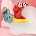thumbnail image 3 of Bath Bubble Toy Smooth Fun Crab Bubble Maker Shark Bubble Toy Bath Bubble Blower, 3 of 10
