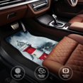 thumbnail image 6 of Vsdgher Circular Lighthouse Car Foot Mat Set of 4 Pieces Universal Floor Liner Car Accessories Fits Most Cars, Trucks, Vans, sedans, SUV, 6 of 7