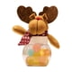 thumbnail image 4 of Tarro de caramelos navideño con decoración de Papá Noel y muñeco de nieve - Recipiente festivo de caramelos para decoración del hogar, artículos para fiestas y adornos navideños, 4 of 4