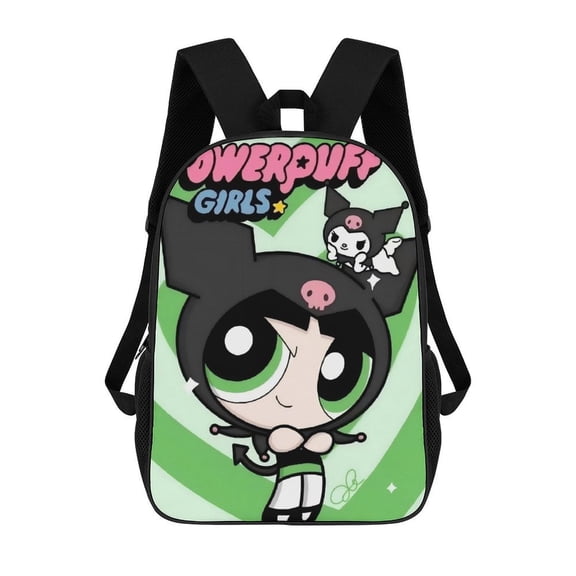 The Powerpuff G-i--r-l-s Large capacity travel backpack/laptop backpack 17inch