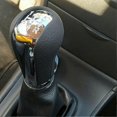 thumbnail image 3 of 5 Speed Car PU Leather Gear Shift Knob Shifting Gear Cover, 3 of 5