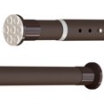 thumbnail image 1 of Tringle à Rideau à Tension pour Séparateur de Pièce Longue /. -. Grande Sans Perçage Tringle à Rideau de Fenêtre Réglable pour Salle de Bain Douche Décoration Intérieure /, 1 of 7