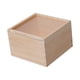 thumbnail image 2 of Caja de madera organizadora de joyas, caja de recuerdos portátil, cajas de madera con cierre transparente 12cmx12cmx8cm, 2 of 9