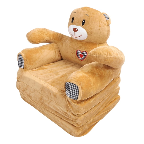 Silla Para Niños, Cómoda Silla Plegable Multifuncional Para Niños Pequeños Con Patrón De Dibujos Animados De Animales Para Dormir Para Niño