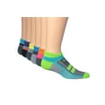 thumbnail image 2 of Ronnox Women's 12-Pairs Low Cut Running & Athletic Performance Tab Socks (X-Small/Small (womens shoe: 5 6 7), Colorful Sports) RLT12-AB-XS, 2 of 4