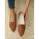thumbnail image 3 of Women's Large Size 35-45 Pointed Toe Shallow Mouth Flat Shoes, Autumn New Outdoor Daily Soft-Sole Work Shoes, Driving Loafers, Flat Single Shoes, 3 of 4