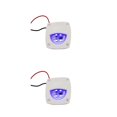 thumbnail image 1 of sweethay Courtesy Light Hard Shell Yacht Accessories Replaced Wall-mounted Hardware Lamp Lamps Boat Bulb Saving Cabin Supplies LED Space Blanco 2piezas, 1 of 6