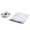 #1-White【1 x White Dual-opening Ac Window Seal Cloth + 1 x Sealing Strip, 35.43" x 157.48"】, variant on Portable Air Conditioner Window Seal Cloth for Sliding Windows, Heavy Duty AC Vent Kit with Zipper Duct Hole, Waterproof Reusable Sealing Cover, AKLJWH