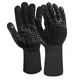 thumbnail image 1 of Guantes para horno Guantes resistentes al calor de 932 °F, guantes para parrilla resistentes a cortes, guantes de silicona antideslizantes para barbacoa, guantes de cocina seguros para cocinar, 1 of 5