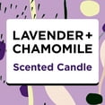 Great Value Lavender & Chamomile Scented Candle, 14 oz