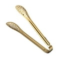 thumbnail image 6 of Qiangzon Gold Stainless Steel Mini Service Tongs for Sugar Cubes, Ice, Appetizers, and Bread, 6-Inch Food Clip Set for Tea Parties, Candy Bars, and Daily Kitchen Use Stainless Steel Clip, 6 of 9