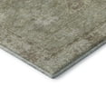 thumbnail image 3 of Addison Rugs Mayfield Premium Machine Washable Traditional Global Sage Round Rug, 8' X 8' Machine Washable Traditional Global Sage Oversized Sherpa Throw Blanket, 3 of 6