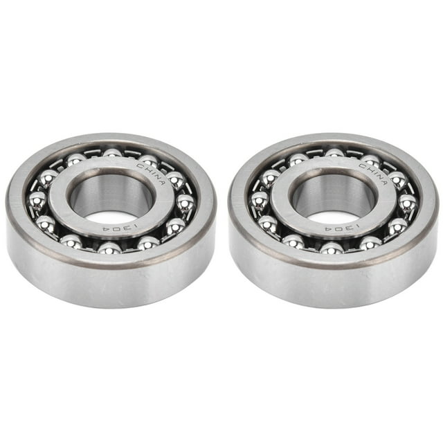 Roulement à Billes Auto-Aligné, Double Rangée 2 Pcs Usage Grand Faible Bruit Roulements à Billes pour Équipement 1304,1305,1306,1307,1308
