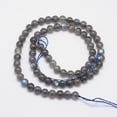 thumbnail image 3 of Natural Labradorite Round Bead Strands Grade AA 6mm Hole: 1mm about 66pcs/strand 15.5 inch, 3 of 7