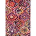 thumbnail image 1 of Unique Loom Tapis de Dégradé Géométrique Estrella 6' 7 x 9' 6 Rectangle Multi/rose, 1 of 2