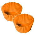 thumbnail image 2 of Premium Silicone Cupcake Liners 2.8 Inch, Reusable Baking Cups, Non-Stick Muffin Molds in 6 Rainbow Colors, Oven Microwave Freezer Safe, Easy Clean, Holiday Baking , Egg Cooking And Baking Cups 2 Pcs, 2 of 5