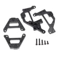 thumbnail image 4 of Soportes de choque traseros s del coche RC para Axial SCX10 III 1:10 reemplazar n. &deg; AXI231017, de aluminio Negro Hugo Soporte de choque trasero delantero RC, 4 of 10