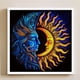 thumbnail image 4 of Hilo de bordar de algodón Wdftyju 11CT Estampado de estrella y luna 45x45cm, 4 of 9