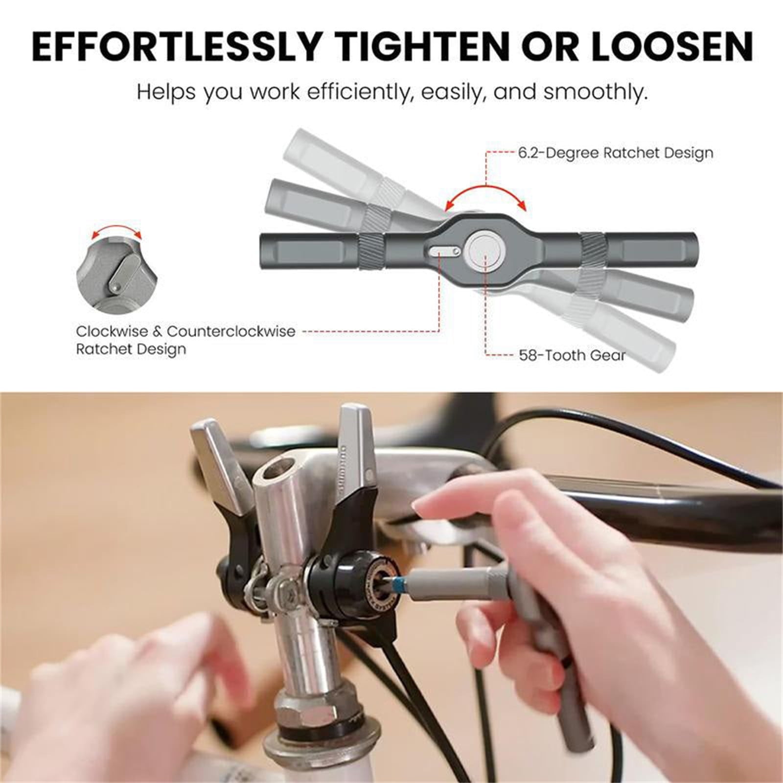 24-in-1 Magnetic Screwdriver Sets, Multi-Function Screwdriver Tool Set with Removable T-Ratchet Handle, Ratchet Screwdriver Set for Furniture Assembly, Electrical Appliance Repair