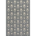 thumbnail image 6 of Rugs USA Ella Wool Area Rug, 4' x 6', Ella Blue Grey, 6 of 8