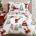 thumbnail image 1 of Juego de ropa de cama para niños pequeños, edredón navideño PHF, 107 x 145 cm, 1 of 7