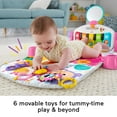FisherPrice Deluxe Kick & Play Piano Gym Baby Playmat with Electronic