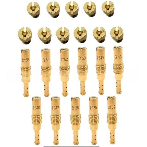 Spring Carburetor Jet Kit 22 Pack for Various For PWK and KX Models Engine Performance