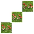 thumbnail image 3 of Destyer 2 Pièces PVC Animal Forme Décor Vif Inodore Simulation Solide Remplacement Parc Pelouse Jardin Aménagement Paysager Ornement 3Set, 3 of 5