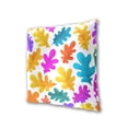 thumbnail image 3 of Oak Leaves with Cute Colors Throw Pillow Covers Pillowcases 18 x 18 Inch Home Decor 2 Packs for Bedroom Sofa, 3 of 6