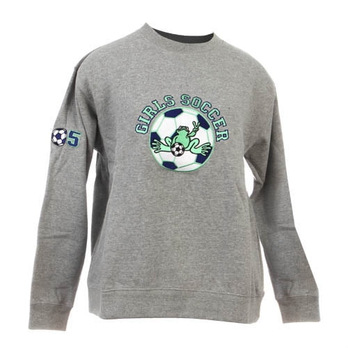 girls soccer sweatshirts
