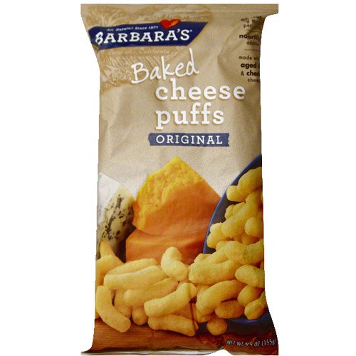 Barbara's Baked Original Cheese Puffs, 5.5 oz (Pack of 12) Walmart