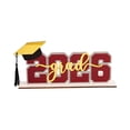 thumbnail image 2 of Graduation Decorations 2026 Wooden Tabletop Sign 11.8in Graduation Party Decor, 3D Grad Year Display Graduation Season Table Centerpiece Keepsake, 2 of 9