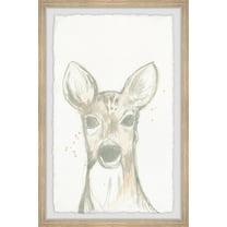 Marmont Hill Deer Cameo II Framed Wall Art