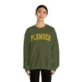 thumbnail image 4 of Plumber Sweatshirt Gifts Crew Neck Shirt Long Sleeve Unisex, 4 of 7