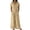 Khaki, variant on Flowy Wide Leg Jumpsuits Cotton Short Sleeve Collared Button down Rompers Solid Color Soft Palazzo Jumpsuits