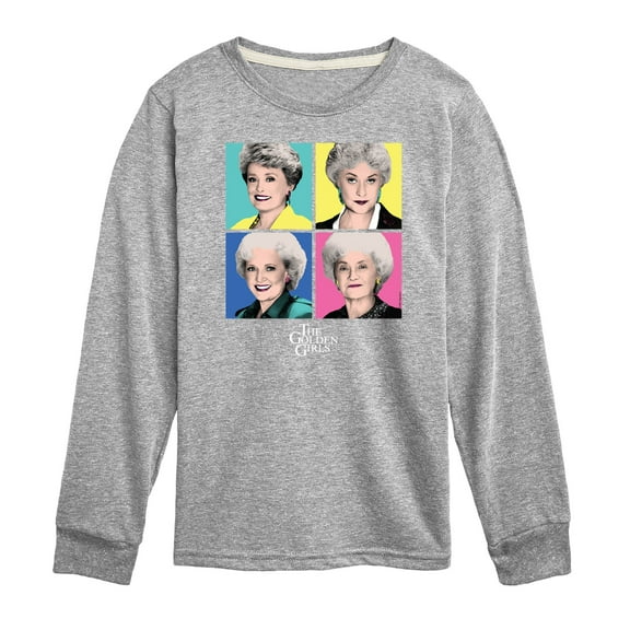 Golden Girls - Pop Art - Toddler And Youth Long Sleeve Graphic T-Shirt