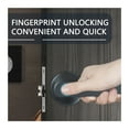 thumbnail image 2 of Serrure de Porte, Serrure de Porte Électronique Intelligente Numérique Tuya avec Empreinte Digitale Biométrique, Poignée de Porte Sans Clé, Mot de Passe Numérique pour Maison Intelligente, Facile à Installer, 2 of 7