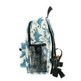 thumbnail image 4 of ALAZA Shark on Beige School Backpack Small Bookbag Mini Bags, 4 of 6
