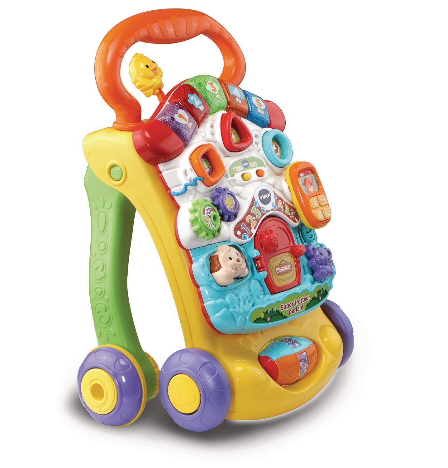 VTech Stroll & Discover Activity Walker - Grow With Me Baby & Toddler Toy - French Version, 9-36 Months, 9 months and up