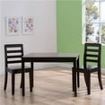 thumbnail image 3 of Delta Children Gateway Table and 2 Chairs Set, Greenguard Gold Certified, Dark Chocolate, 3 of 6