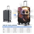 thumbnail image 5 of Goofa Adorable Fluffy Bat Pattern Luggage Covers For Suitcase,Suitcase Cover Protector Fit 18-32 Inch Luggage-X-Large, 5 of 9